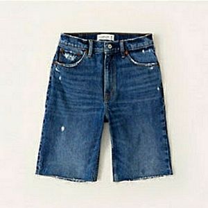 Abercrombie 9" denim cut offs